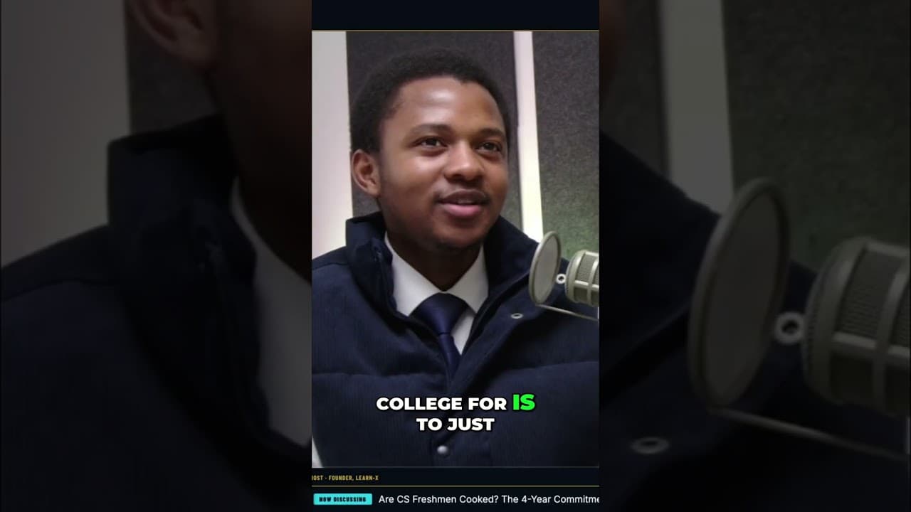 Elon Musk on College: Fun, Friends, or CS? #shorts