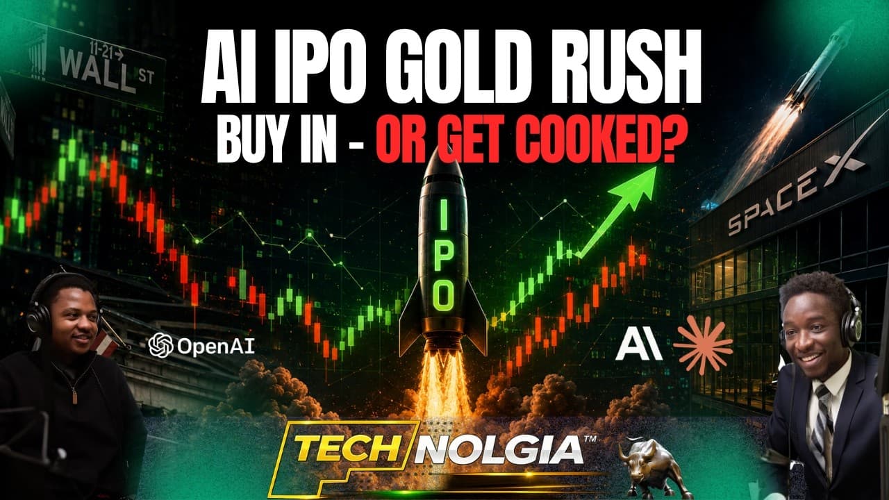 The AI IPO Gold Rush: Should You Buy SpaceX, OpenAI & Anthropic?