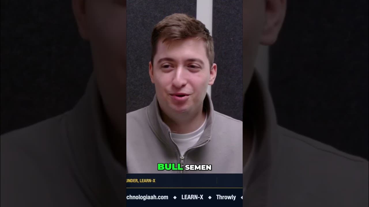 Bizarre Hackathon Project: Bull Semen Marketplace! #shorts